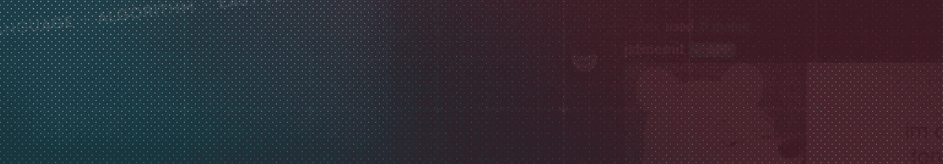 Background with a blurred meme example and halftone dots